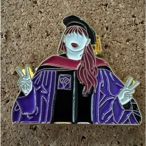 Taylor Swift NYU Graduation pin